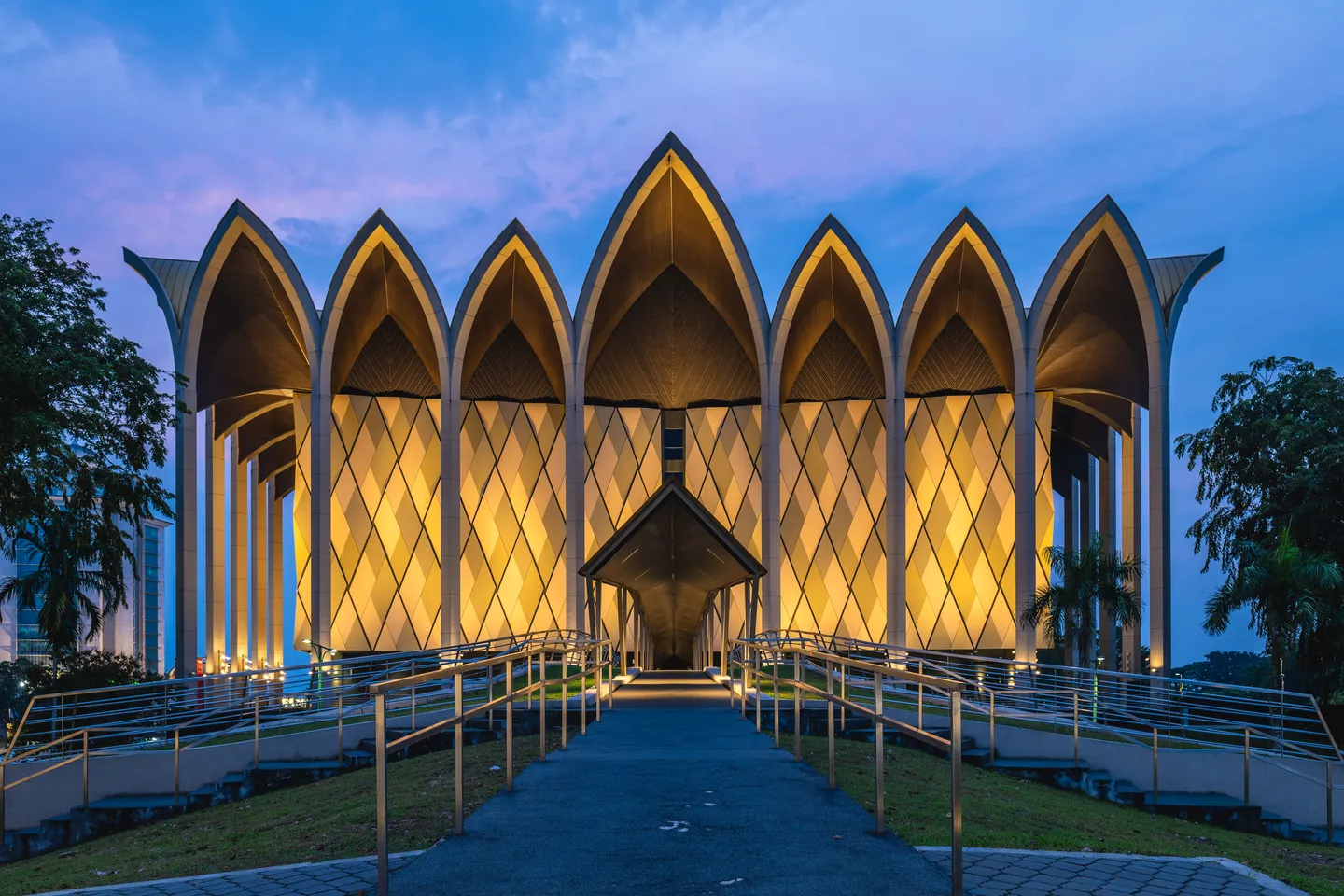 Museum Budaya Borneo saat senja
